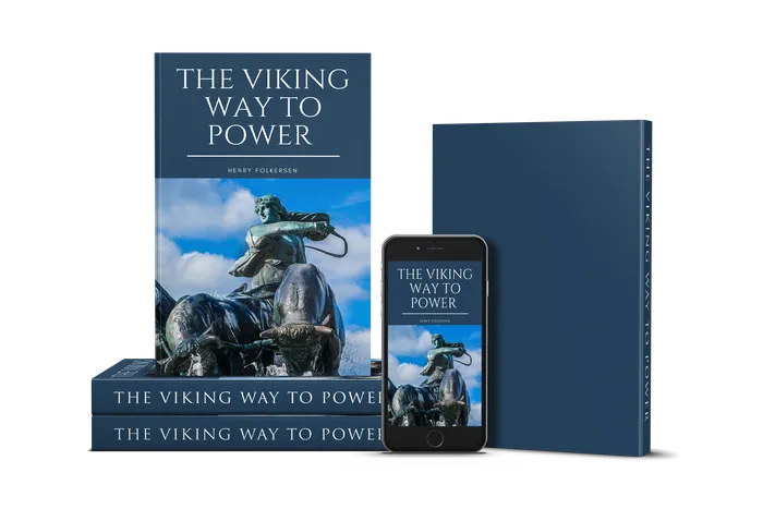 The Viking Way To Power, 3D book cover